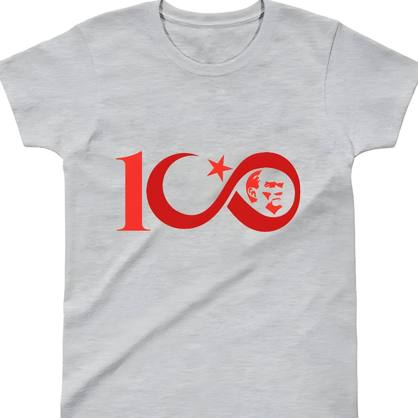 Sonsuzluk Sembolüyle Atatürk Tişört Çocuk T-Shirt - %100 Pamuk