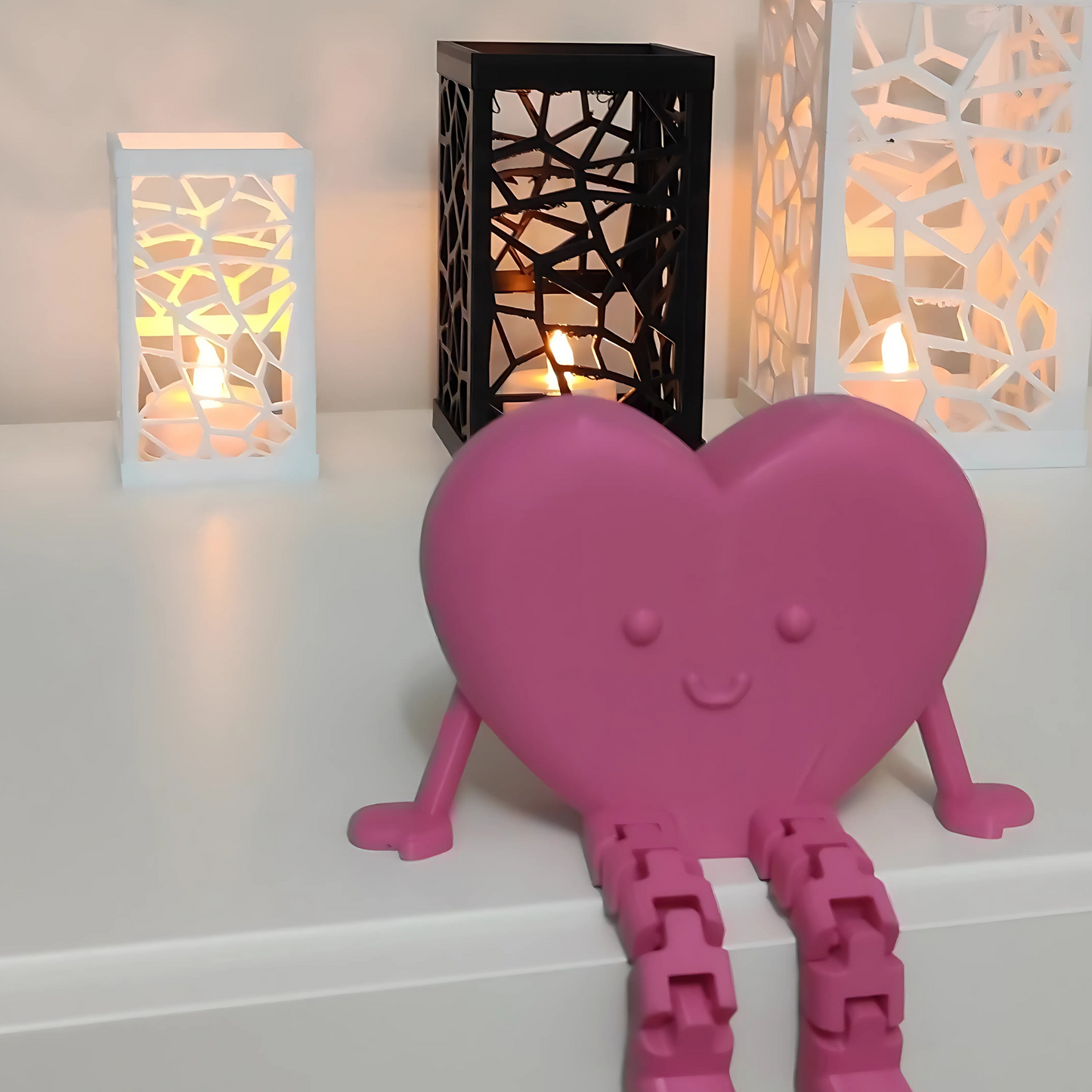 Kişiselleştirilebilir Kalp Buddy Ev Aksesuarı – İsme Özel Tasarım