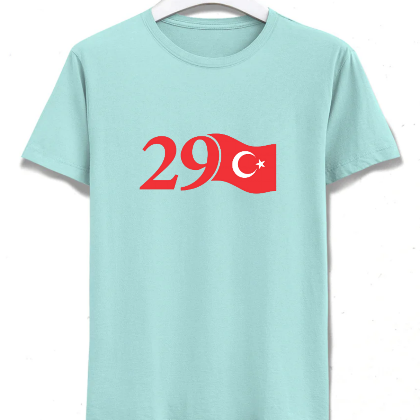 29 Ekim Tema T-Shirt - %100 Pamuk - Erkek