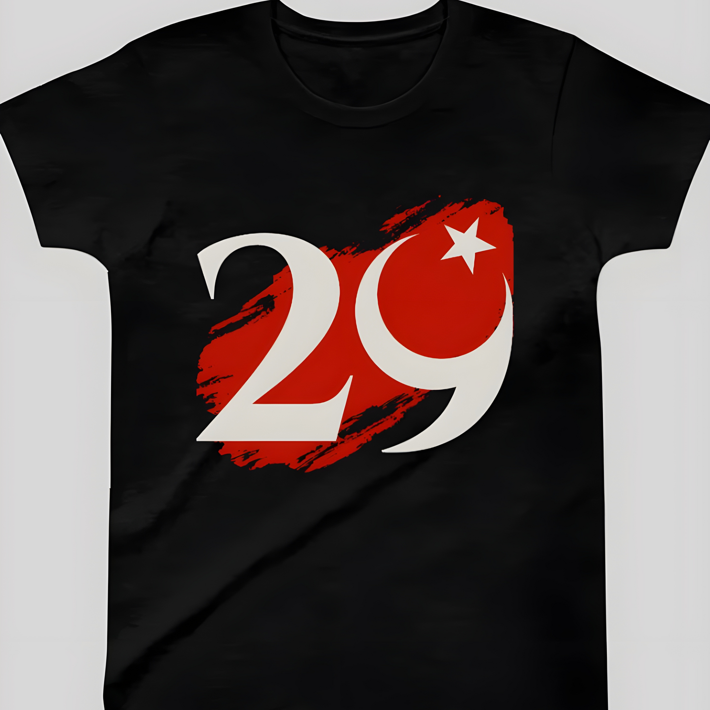 29 Ekim Temalı Çocuk T-Shirt - %100 Pamuk