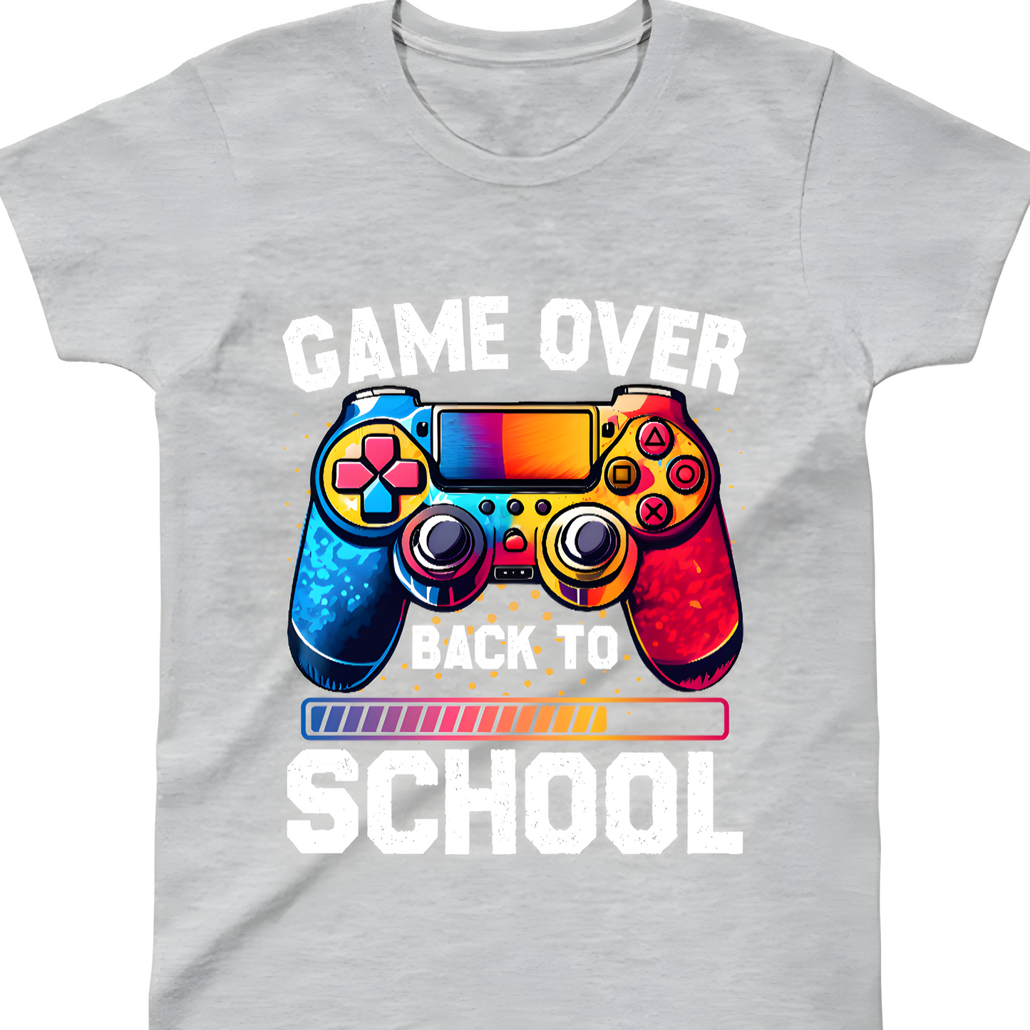 Eğlenceli Game Over T-Shirt - %100 Pamuk