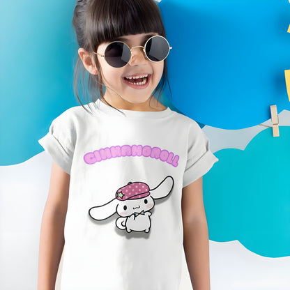 Cinnamoroll Hat Çocuk T-Shirt - %100 Pamuk