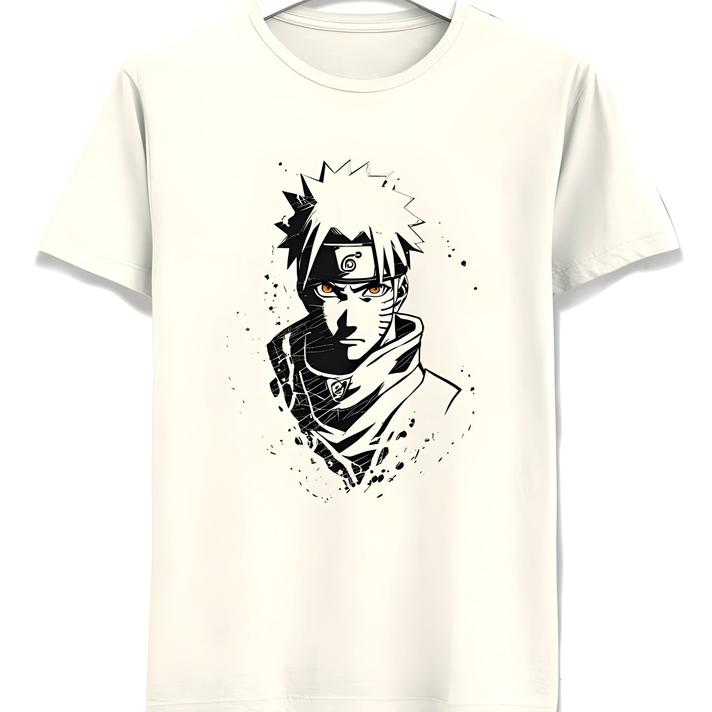 Naruto Uzumaki Vector T-Shirt - %100 Pamuk - Unisex