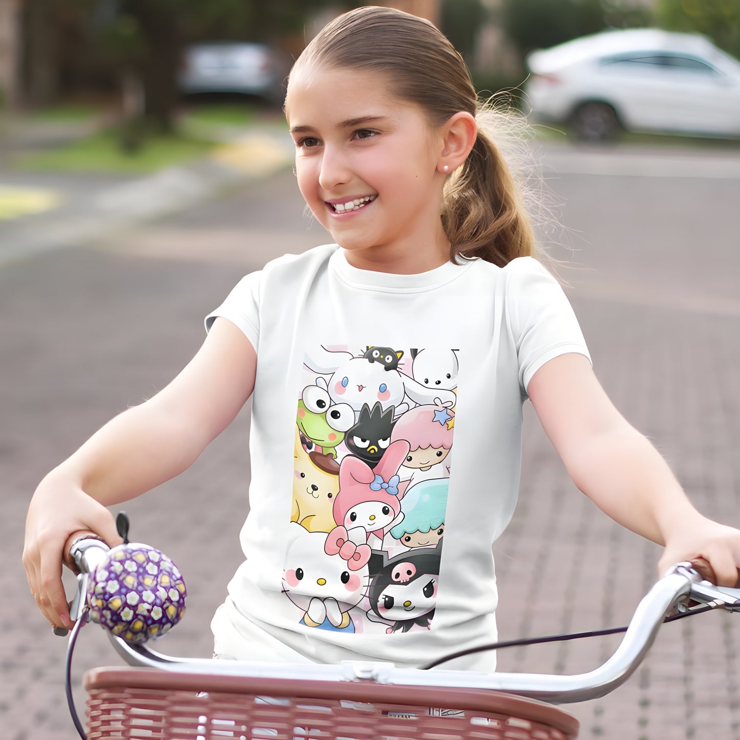 Sanrio All Çocuk T-Shirt - %100 Pamuk