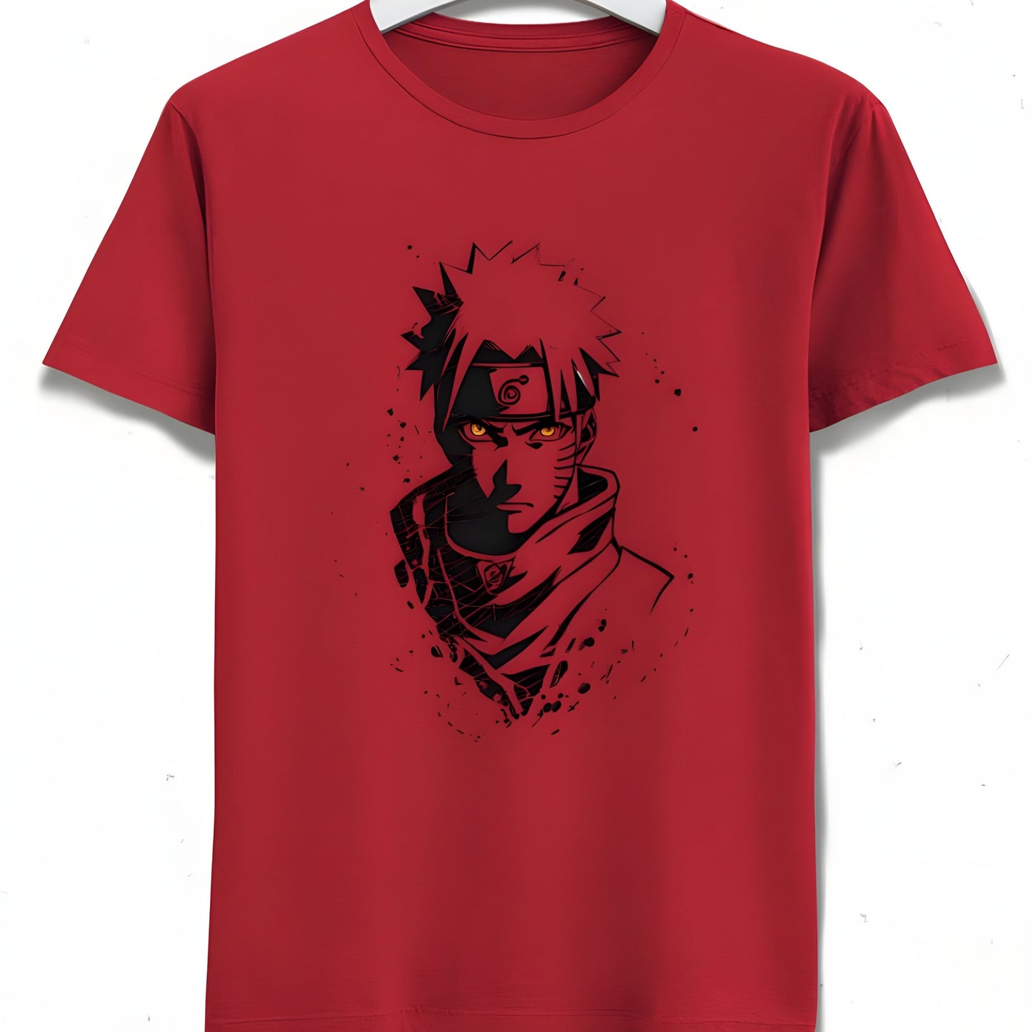 Naruto Uzumaki Vector T-Shirt - %100 Pamuk - Unisex