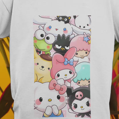 Sanrio All Çocuk T-Shirt - %100 Pamuk