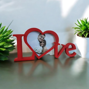 Romantik LOVE Fotoğraf Çerçevesi